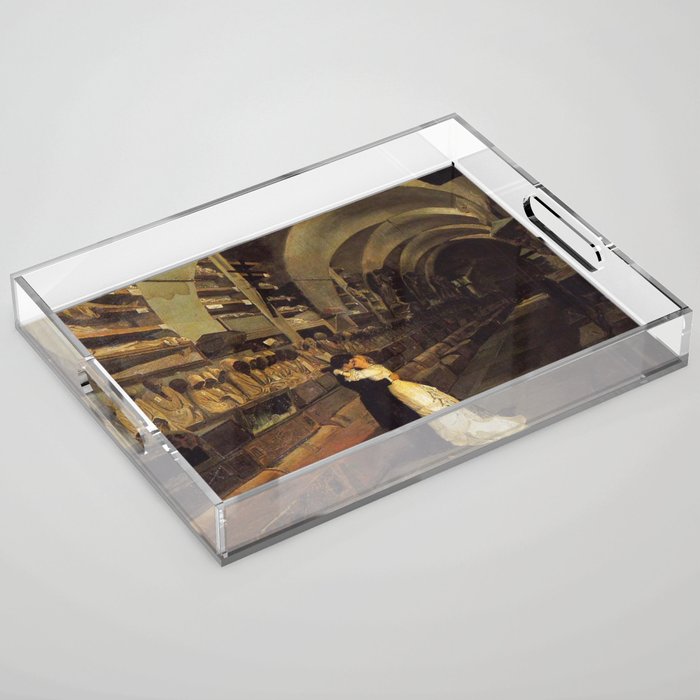  Love and Death Amore e morte - Calcedonio Reina Acrylic Tray Gallery Image 1