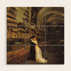  Love and Death Amore e morte - Calcedonio Reina Wood Wall Art Gallery Image 1