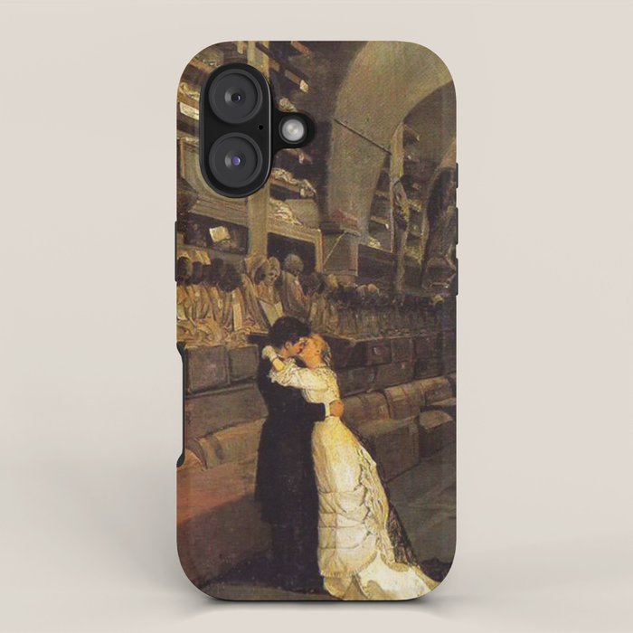  Love and Death Amore e morte - Calcedonio Reina iPhone Case Gallery Image 1