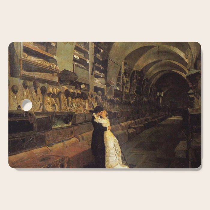  Love and Death Amore e morte - Calcedonio Reina Cutting Board Gallery Image 1