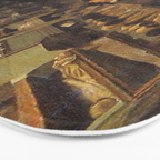  Love and Death Amore e morte - Calcedonio Reina Bath Mat Gallery Image 3