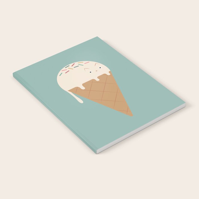 Ice Cream Cat Notebook Gallery Image 1
