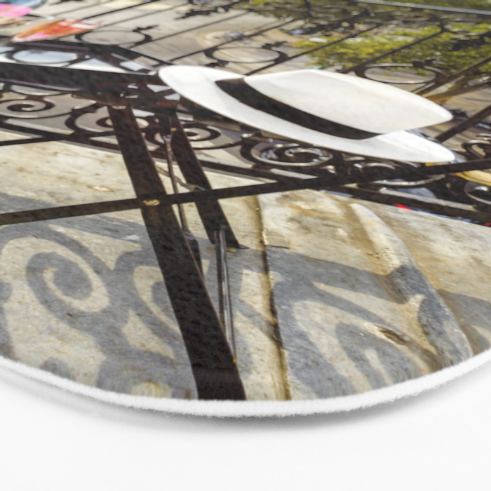 Eiffel Tower Paris Balcony View Bath Mat Gallery Image 3