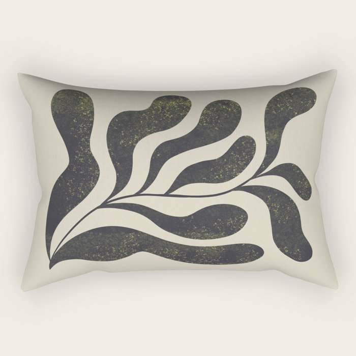 Abstract Plant No. 1 Rectangular Pillow Gallery Image 2