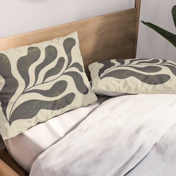 Abstract Plant No. 1 Pillow Sham Gallery Image 2