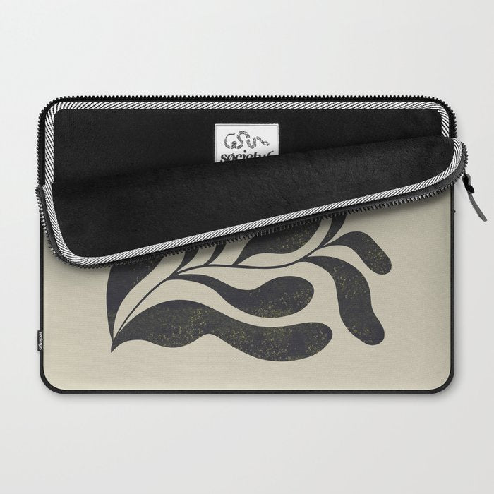 Abstract Plant No. 1 Laptop Sleeve Gallery Image 2