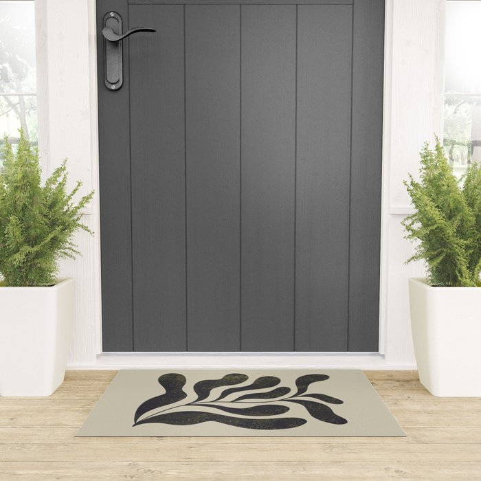 Abstract Plant No. 1 Welcome Mat Gallery Image 3