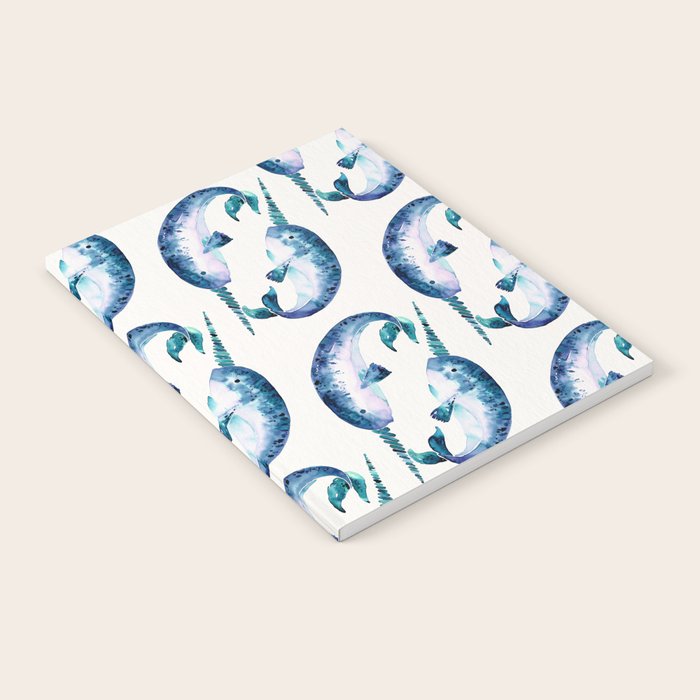 Blue Narwhals Notebook Gallery Image 2