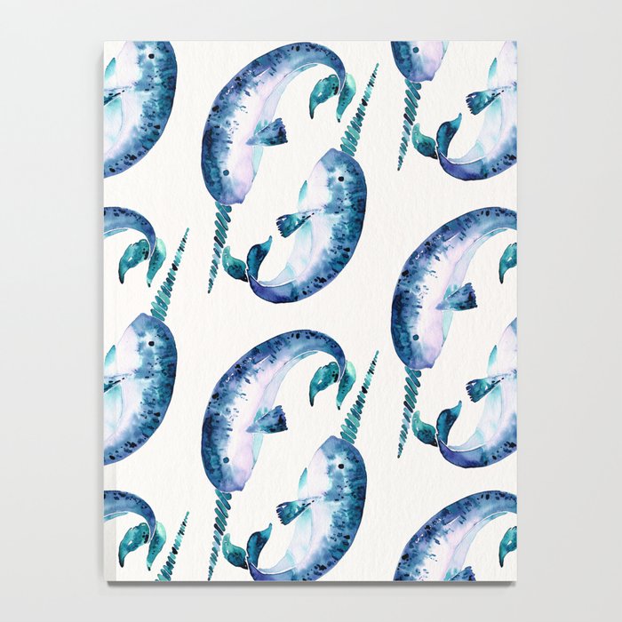 Blue Narwhals Notebook Gallery Image 4