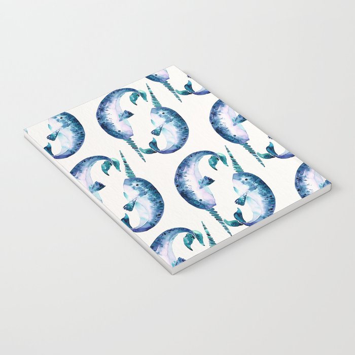 Blue Narwhals Notebook Gallery Image 3