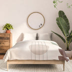 Minimal Geometric Shapes 180 Comforter Gallery Image 3
