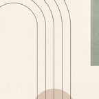 Minimal Geometric Shapes 180 Coffee Mug Gallery Image 2