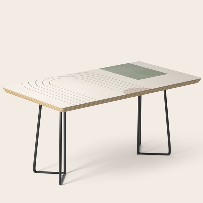 Minimal Geometric Shapes 180 Coffee Table Gallery Image 1