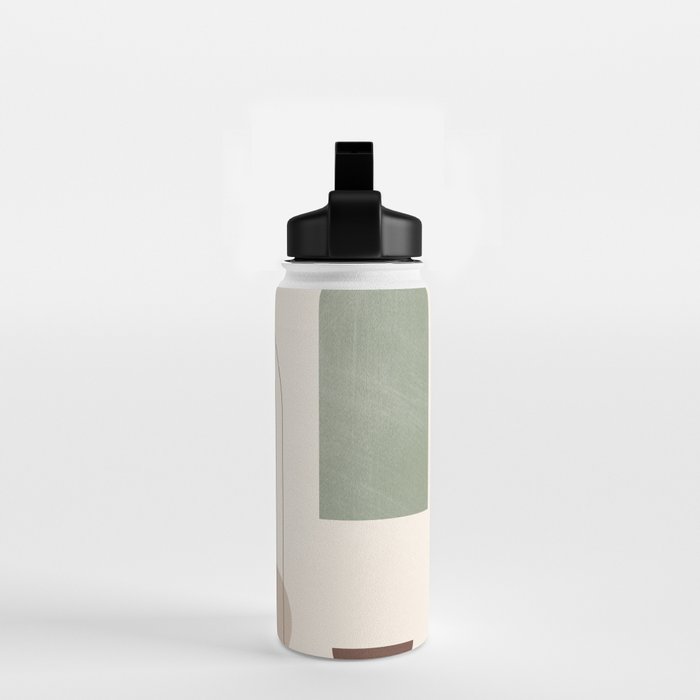 Minimal Geometric Shapes 180 Water Bottle Gallery Image 2