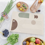Minimal Geometric Shapes 180 Cutting Board Gallery Image 2