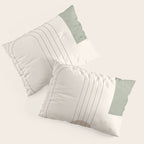 Minimal Geometric Shapes 180 Pillow Sham Gallery Image 3