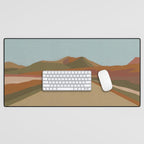 On the Road #3 Desk Mat Gallery Image 1