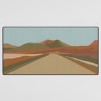 On the Road #3 Desk Mat Gallery Image 3