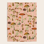 Mushrooms pink Poster Gallery Image 4