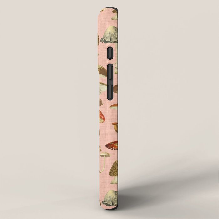 Mushrooms pink iPhone Case Gallery Image 2