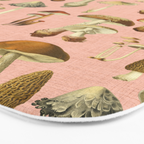 Mushrooms pink Bath Mat Gallery Image 3