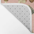 Mushrooms pink Bath Mat Gallery Image 2