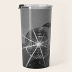 Sparkling Disco Ball Champagne Glasses Retro Black and White Party  Photography Wall Decor Travel Mug Gallery Image 3