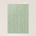 Stacked Arrows . Sage Green Stationery Card Gallery Image 2