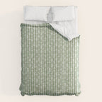 Stacked Arrows . Sage Green Comforter Gallery Image 6