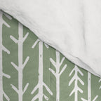 Stacked Arrows . Sage Green Comforter Gallery Image 4
