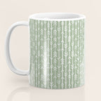 Stacked Arrows . Sage Green Coffee Mug Gallery Image 3