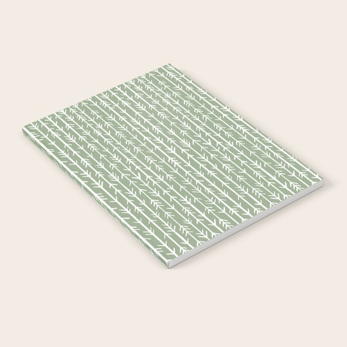 Stacked Arrows . Sage Green Notebook Gallery Image 2