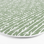 Stacked Arrows . Sage Green Bath Mat Gallery Image 3