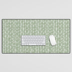 Stacked Arrows . Sage Green Desk Mat Gallery Image 1