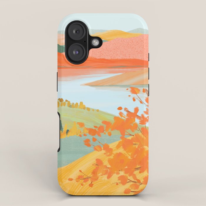 Autumn Riverside iPhone Case