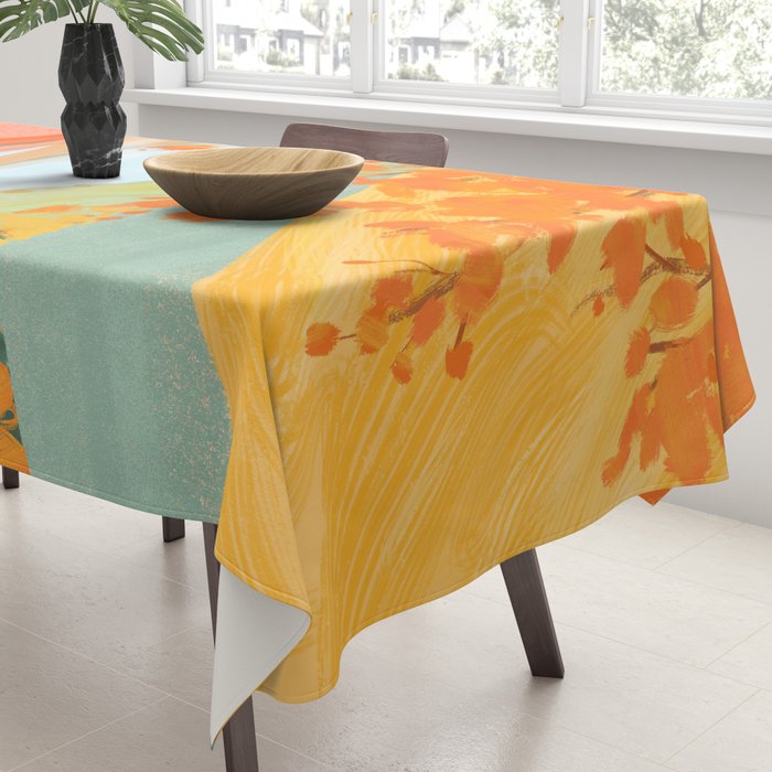 Autumn Riverside Tablecloth Gallery Image 3