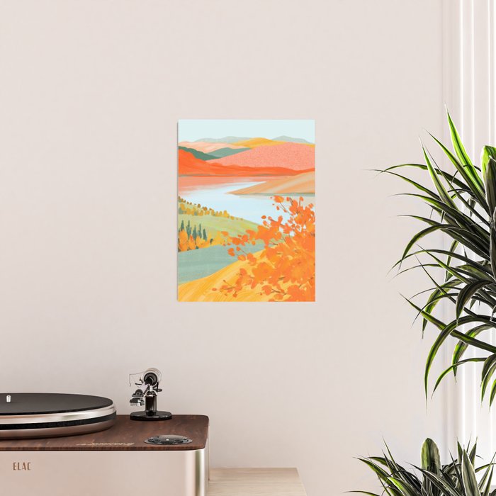 Autumn Riverside Poster Gallery Image 2
