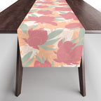 Big floral blossoms PF3 Table Runner Gallery Image 1