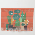 The plants are watching (paranoidos maximucho) Wall Hanging Gallery Image 1