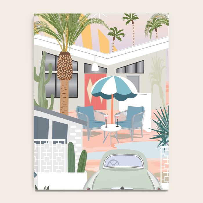 Retro Palm Springs II Notebook Gallery Image 4