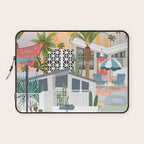 Retro Palm Springs II Laptop Sleeve Gallery Image 1