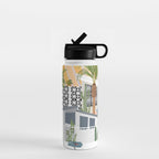 Retro Palm Springs II Water Bottle Gallery Image 1