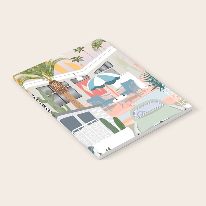 Retro Palm Springs II Notebook Gallery Image 2