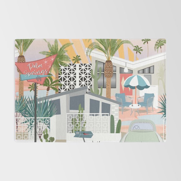 Retro Palm Springs II Rug Gallery Image 2