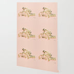 Zero F*cks Given - Blush & Gold Palette Wallpaper Gallery Image 2