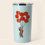 I Believe I Can Fly Dachshund Travel Mug Gallery Image 1