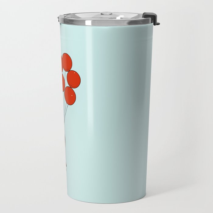 I Believe I Can Fly Dachshund Travel Mug Gallery Image 2