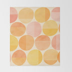 Mid Century Dots Throw Blanket Gallery Image 2