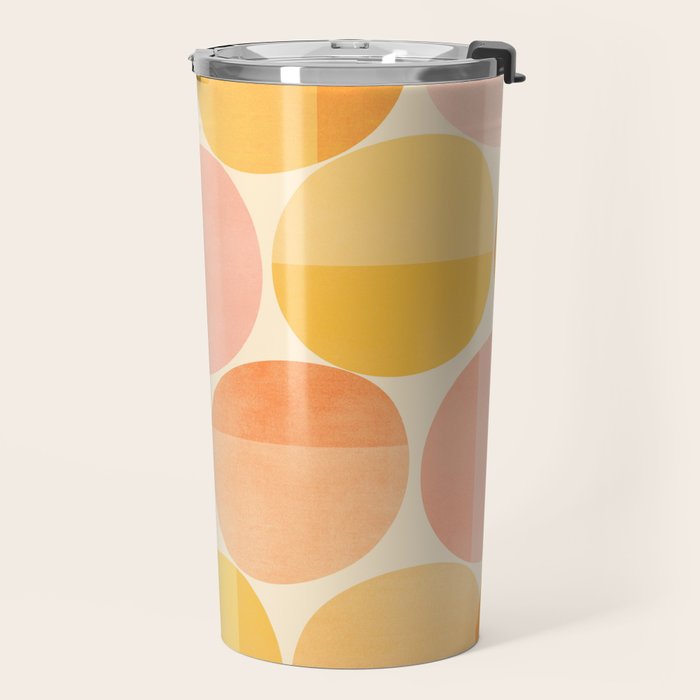 Mid Century Dots Travel Mug Gallery Image 2