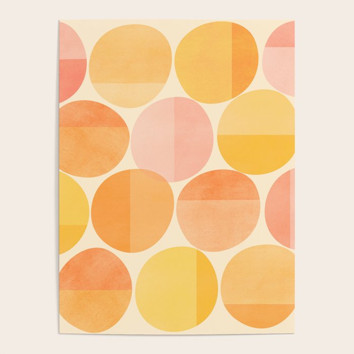 Mid Century Dots Poster Gallery Image 4